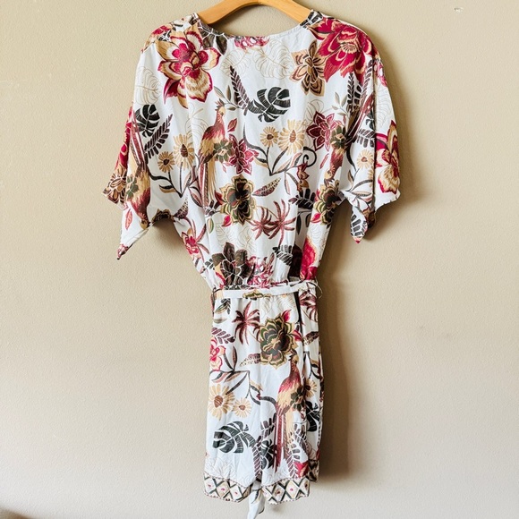 NWT Cupshe Geo Floral Short Sleeve Romper Size S - Picture 9 of 11